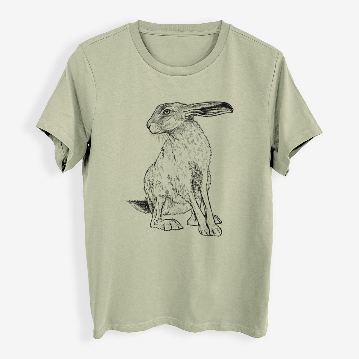 Black-tailed Jackrabbit - Lepus californicus - Womens Everyday Maple Tee