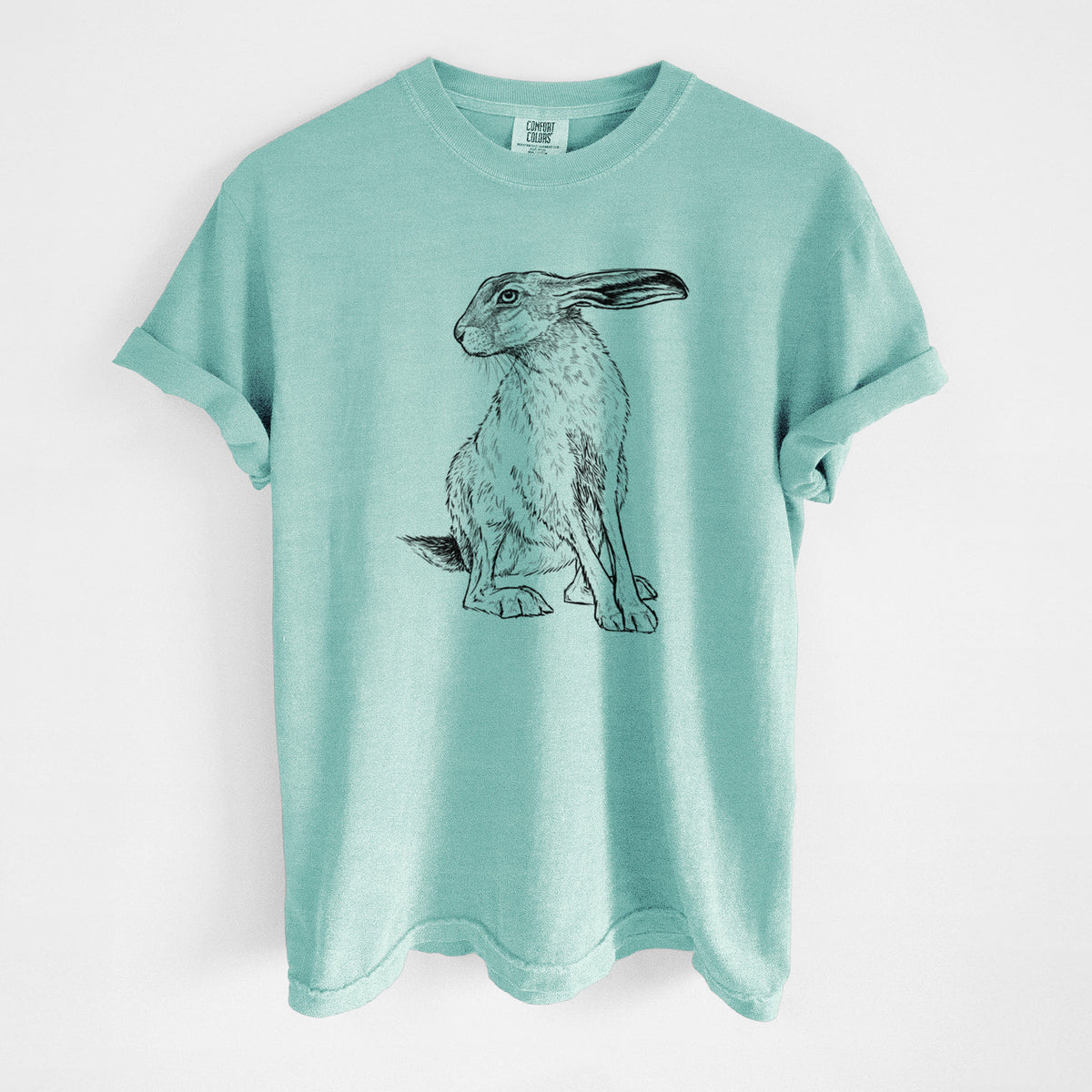 Black-tailed Jackrabbit - Lepus californicus - Unisex Comfort Colors Garment-Dyed Heavyweight T-shirt