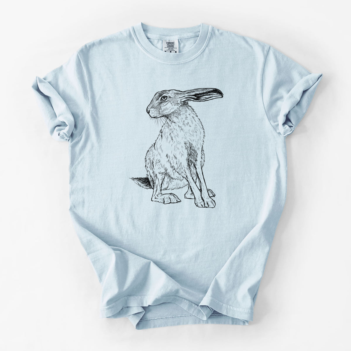 Black-tailed Jackrabbit - Lepus californicus - Unisex Comfort Colors Garment-Dyed Heavyweight T-shirt