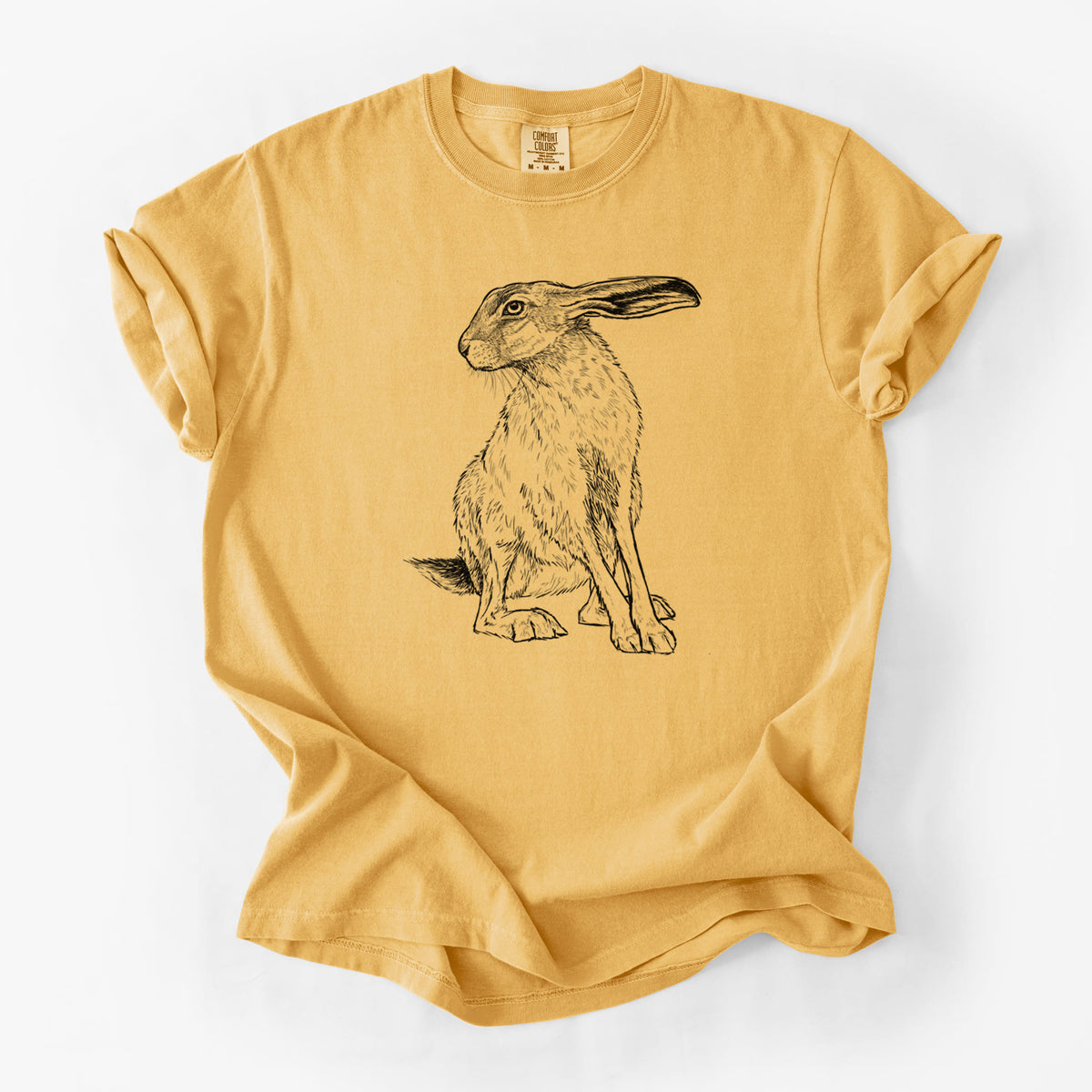 Black-tailed Jackrabbit - Lepus californicus - Unisex Comfort Colors Garment-Dyed Heavyweight T-shirt
