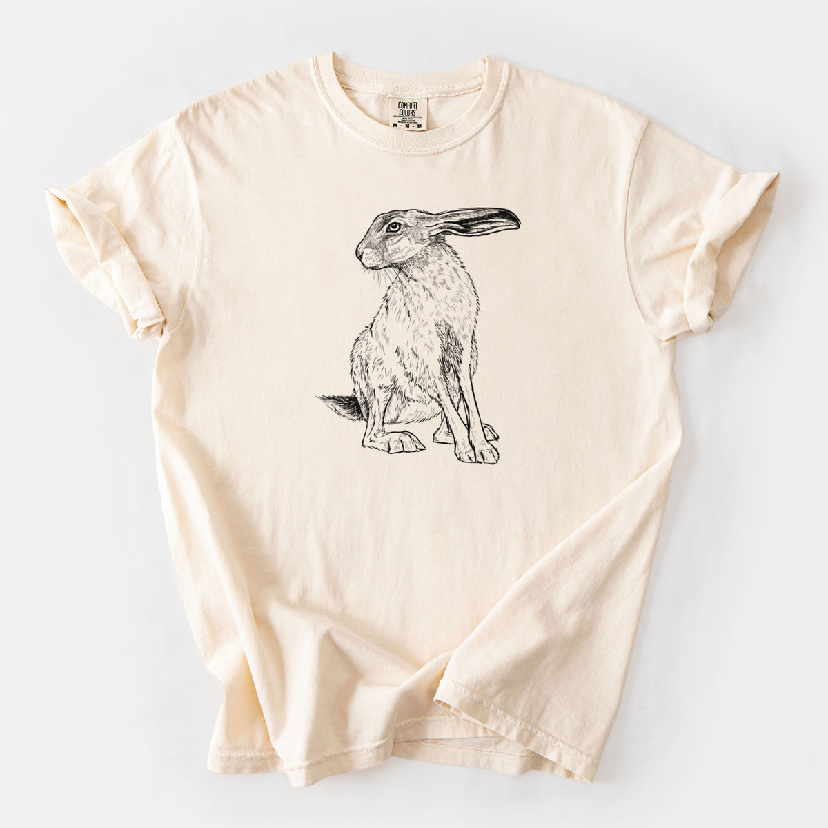 Black-tailed Jackrabbit - Lepus californicus - Unisex Comfort Colors Garment-Dyed Heavyweight T-shirt