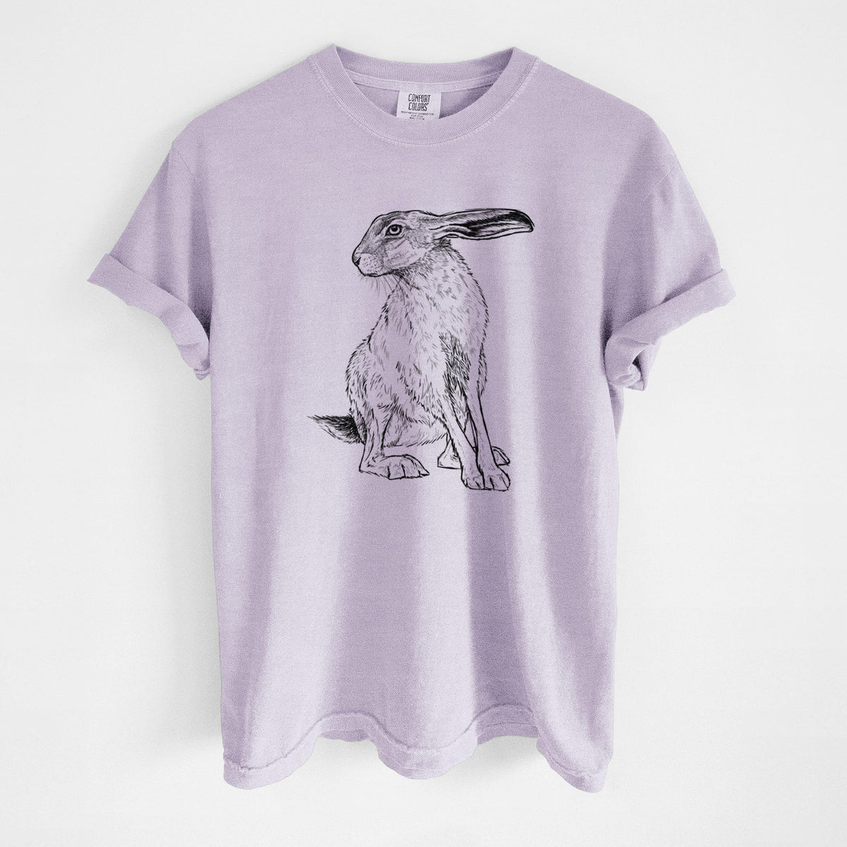 Black-tailed Jackrabbit - Lepus californicus - Unisex Comfort Colors Garment-Dyed Heavyweight T-shirt