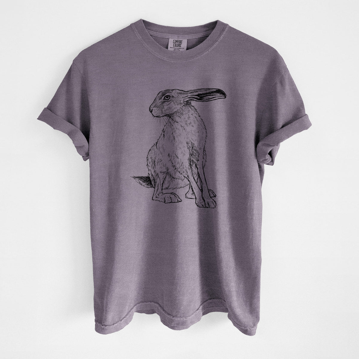 Black-tailed Jackrabbit - Lepus californicus - Unisex Comfort Colors Garment-Dyed Heavyweight T-shirt