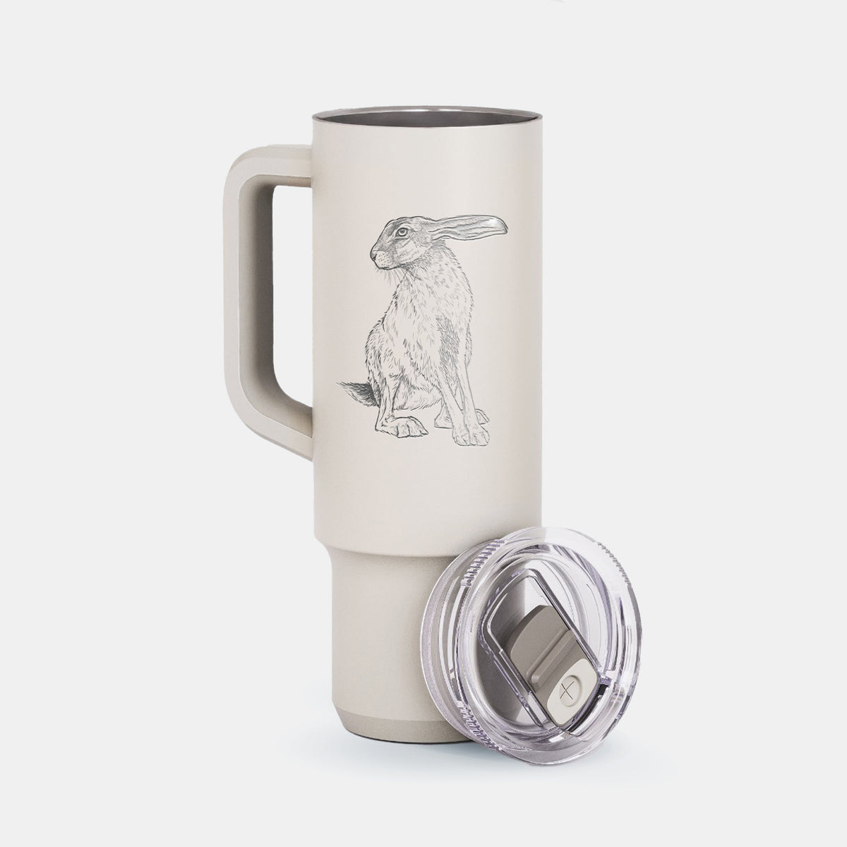 Black-tailed Jackrabbit - Lepus californicus - 40oz Skinny Recharge Tumbler