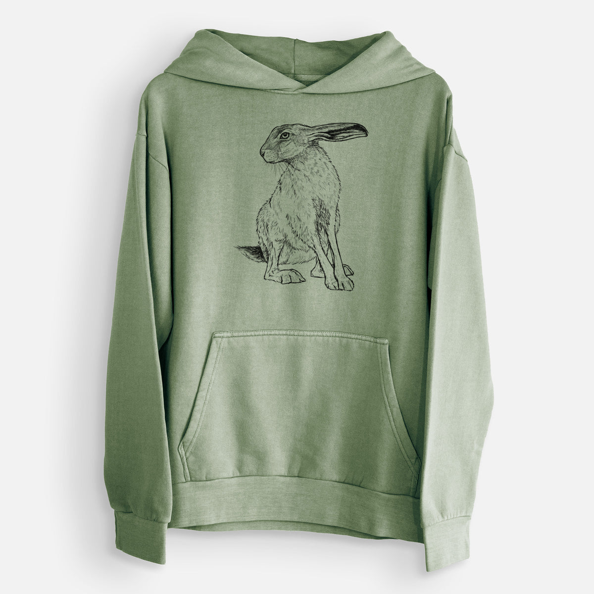 Black-tailed Jackrabbit - Lepus californicus  - Urban Heavyweight Hoodie