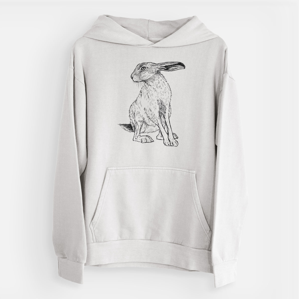 Black-tailed Jackrabbit - Lepus californicus  - Urban Heavyweight Hoodie