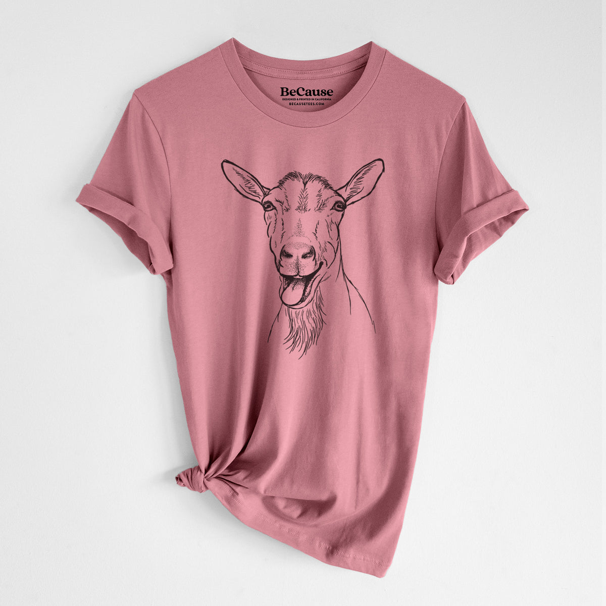 Bleating Goat - Lightweight 100% Cotton Unisex Crewneck