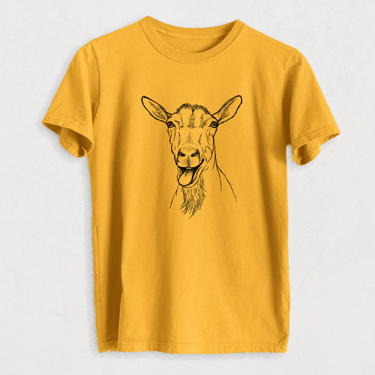 Bleating Goat - Heavyweight Men&#39;s 100% Organic Cotton Tee