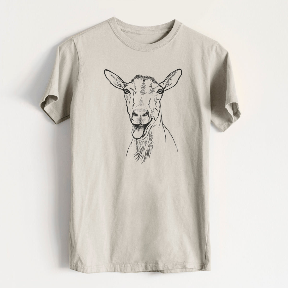 Bleating Goat - Heavyweight Men&#39;s 100% Organic Cotton Tee