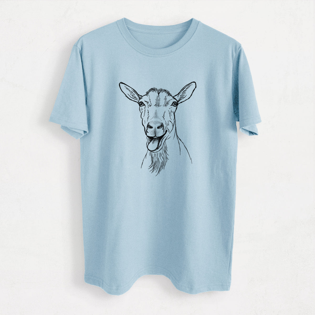 Bleating Goat - Heavyweight Men&#39;s 100% Organic Cotton Tee