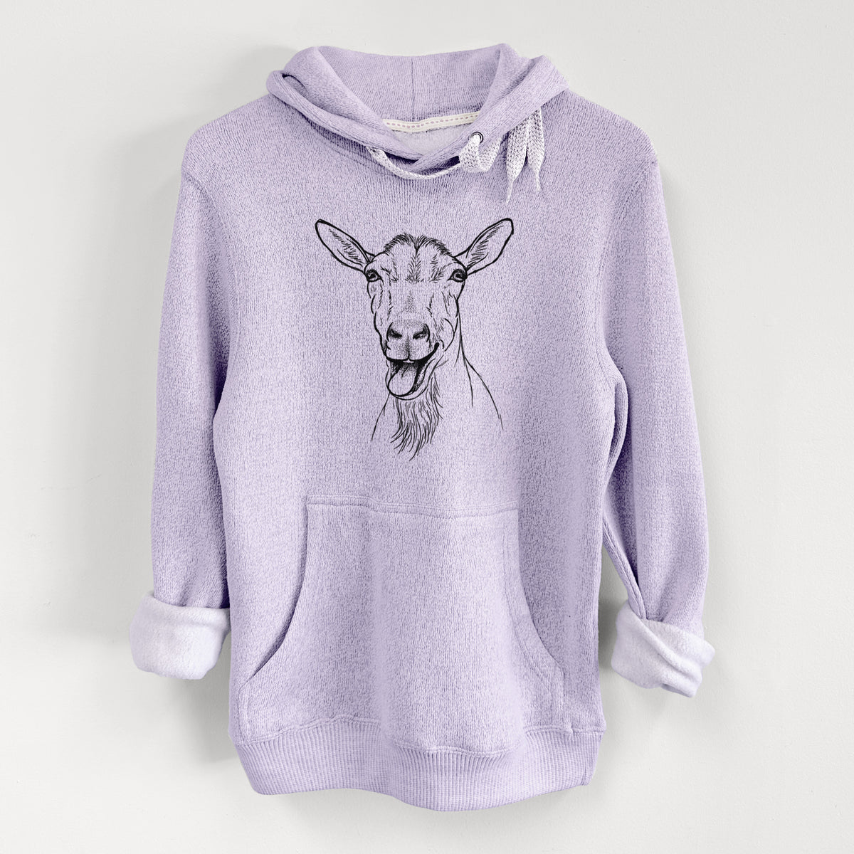 Bleating Goat - Knit Hoodie