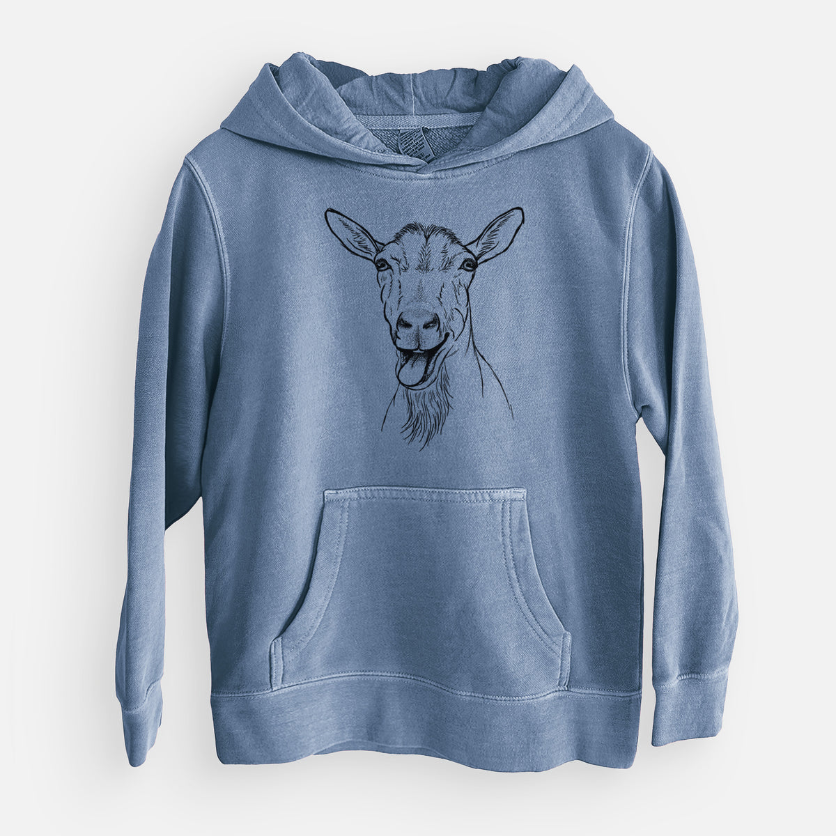 Bleating Goat - Youth Pigment Dyed Hoodie