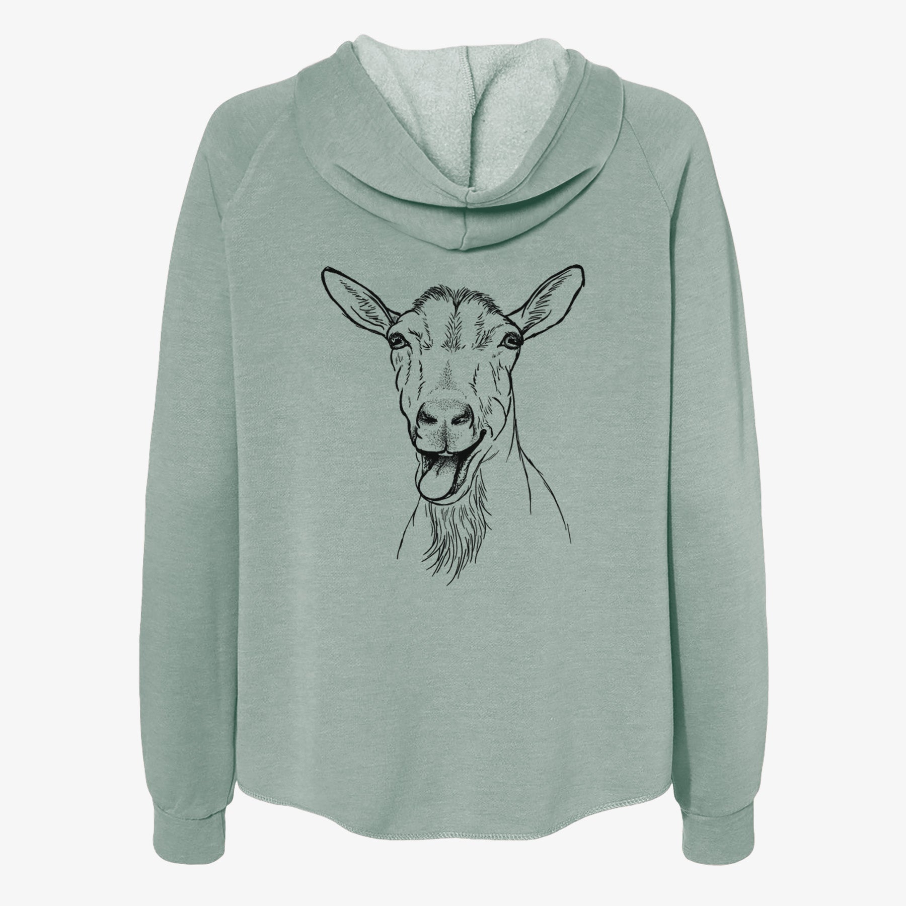 Bleating Goat - Women's Cali Wave Zip-Up Sweatshirt