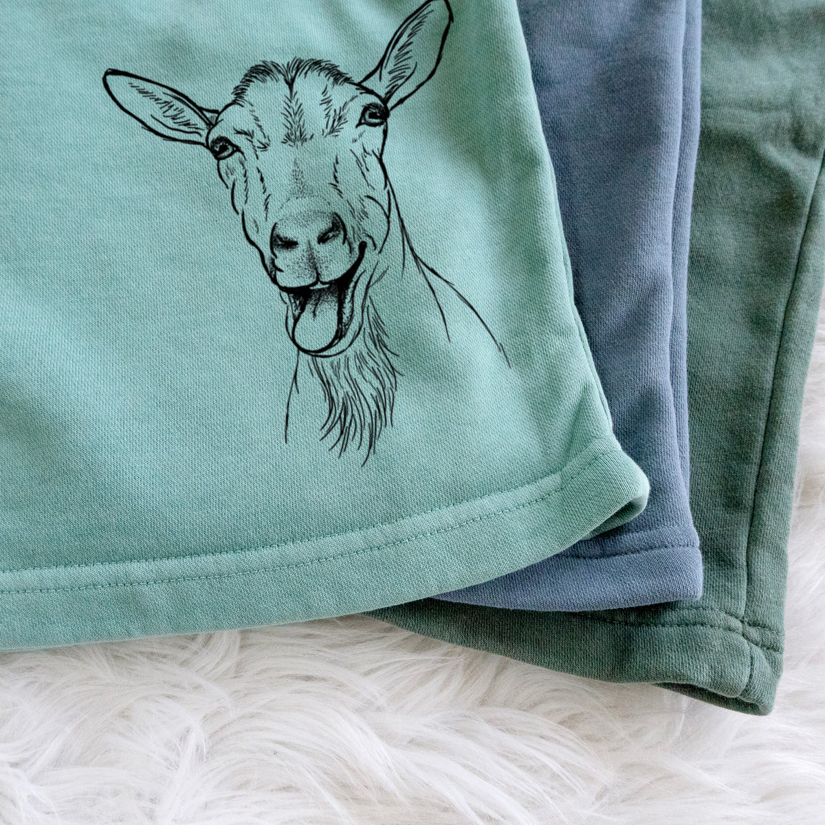 Bleating Goat - Unisex Pigment Dyed Shorts