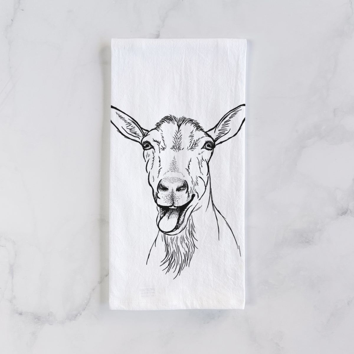 Bleating Goat Tea Towel