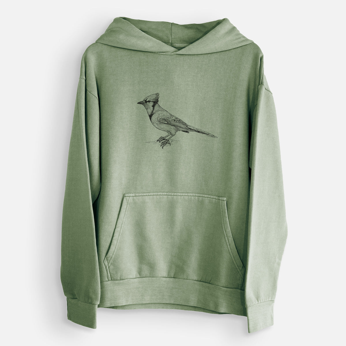 Blue Jay - Cyanocitta cristata  - Urban Heavyweight Hoodie