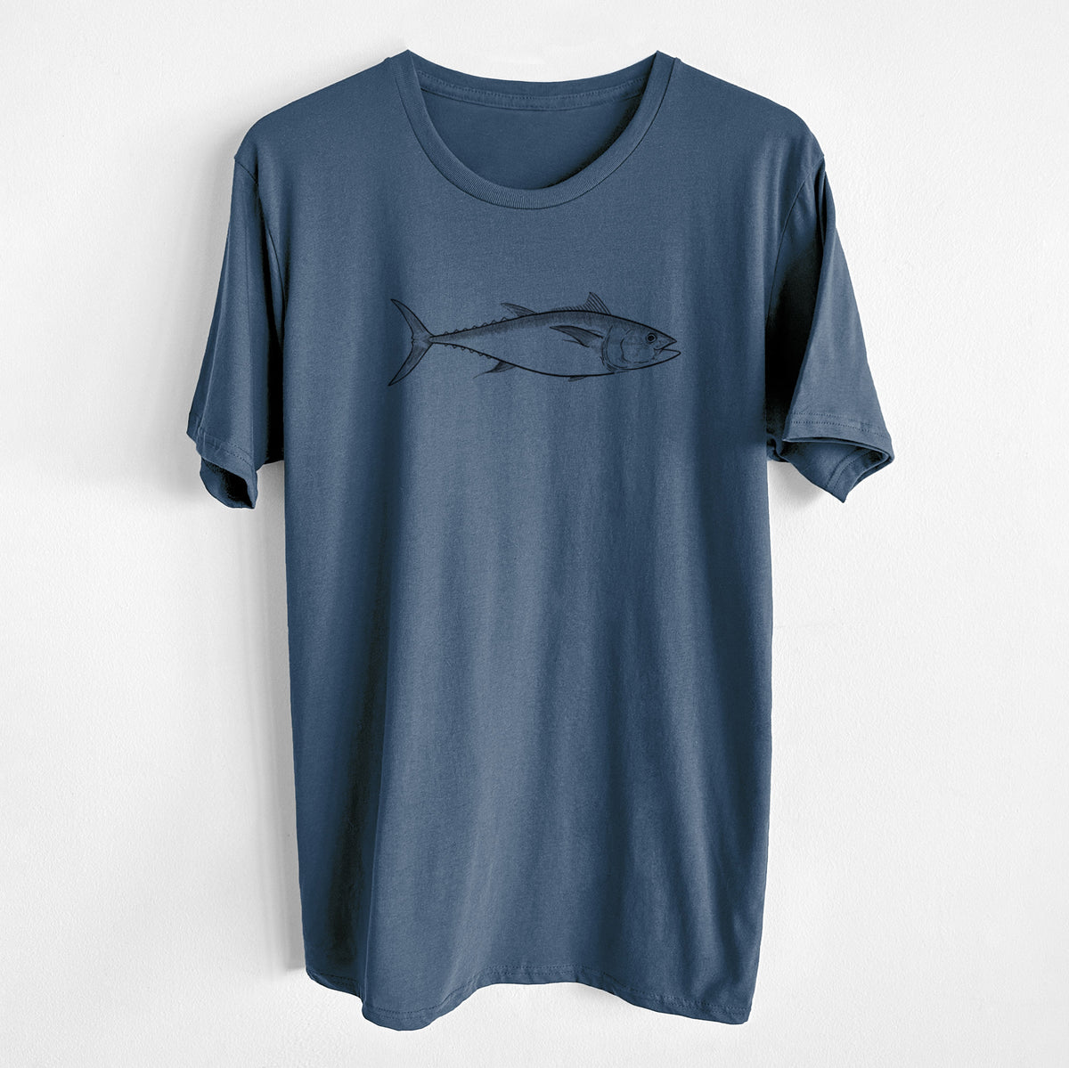 CLOSEOUT - Atlantic Bluefin Tuna - Thunnus thynnus - Unisex Crewneck - Made in USA - 100% Organic Cotton