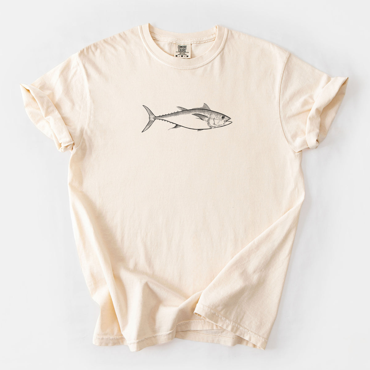 Atlantic Bluefin Tuna - Thunnus thynnus - Unisex Comfort Colors Garment-Dyed Heavyweight T-shirt