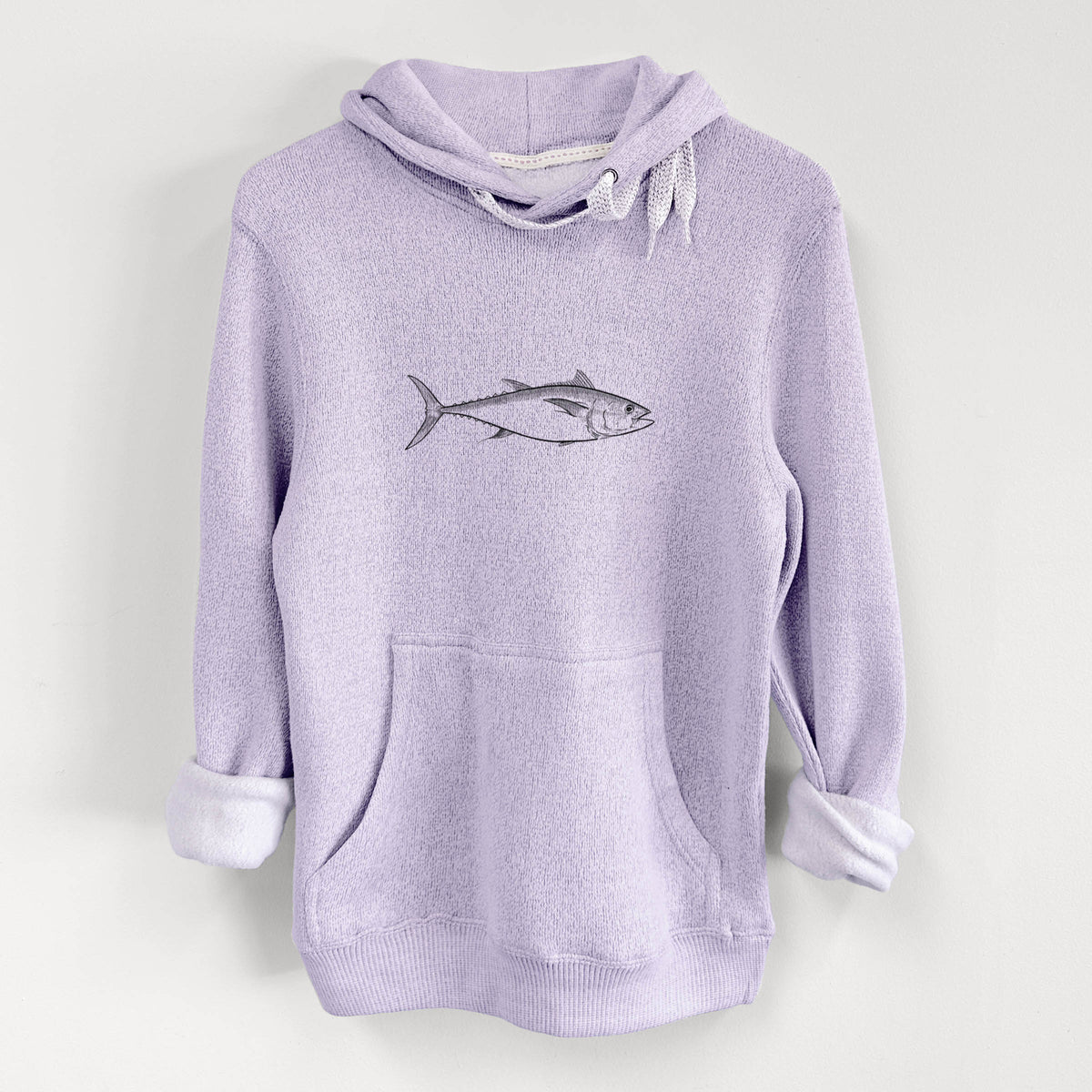 Atlantic Bluefin Tuna - Thunnus thynnus - Knit Hoodie