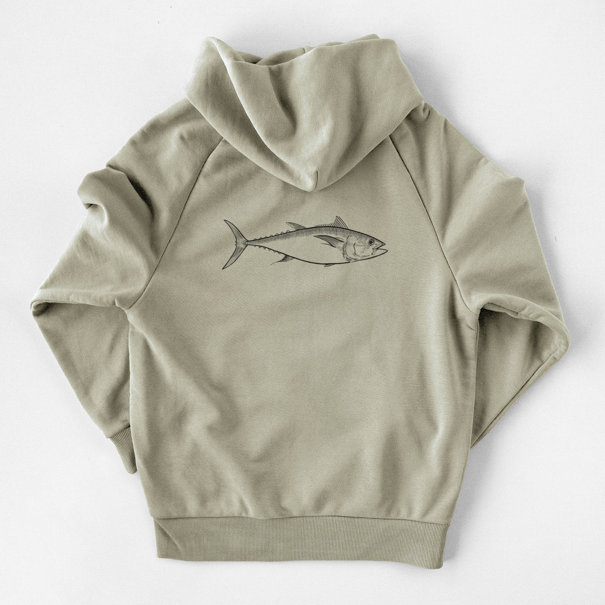 Atlantic Bluefin Tuna - Thunnus thynnus - UltraLuxe Heavyweight French Terry Hoodie
