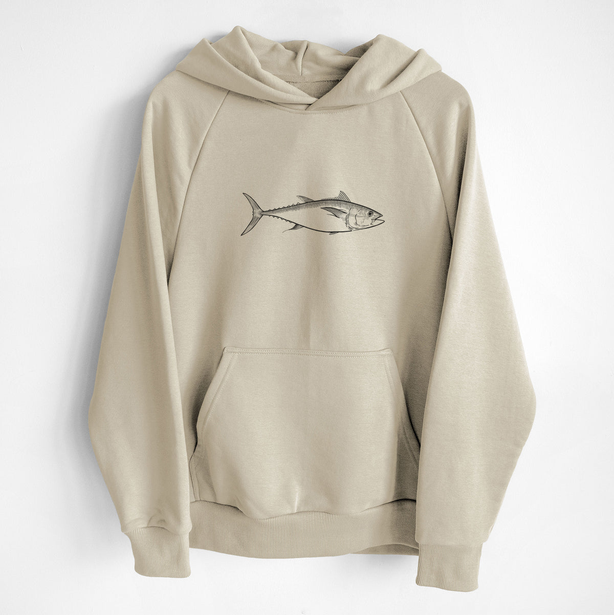 Atlantic Bluefin Tuna - Thunnus thynnus - UltraLuxe Heavyweight French Terry Hoodie