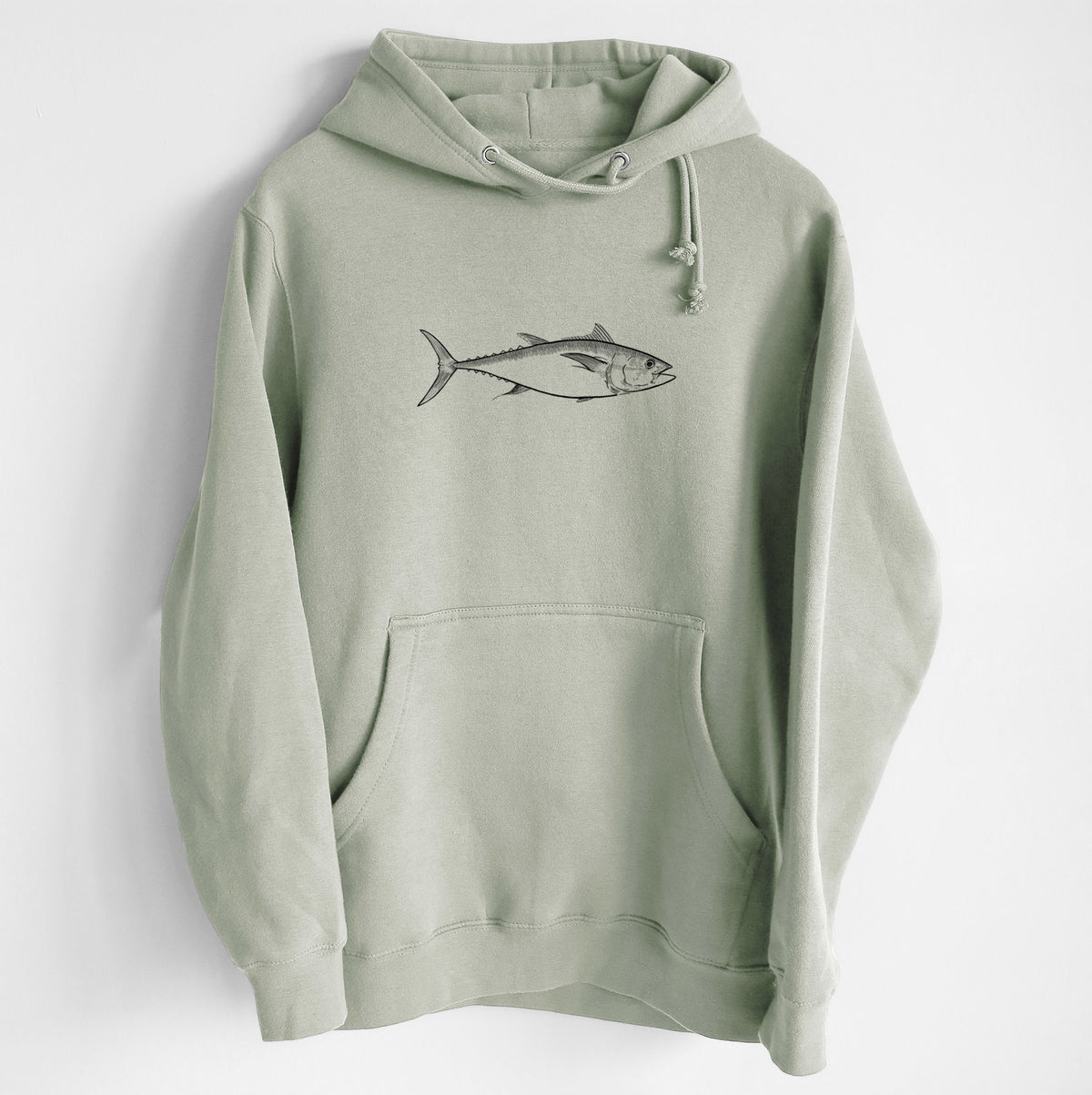 Atlantic Bluefin Tuna - Thunnus thynnus - Heavyweight Fleece Hoodie