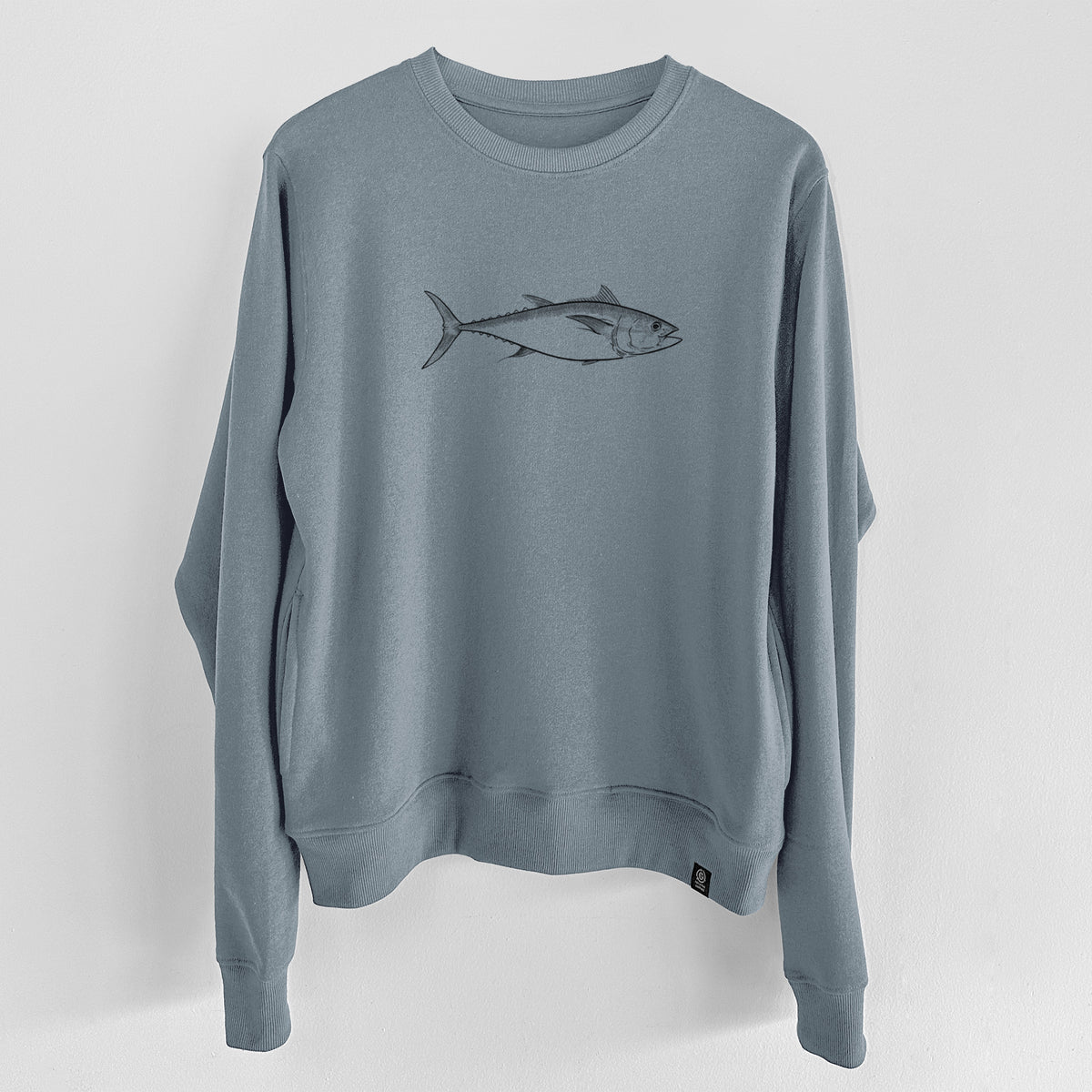 Atlantic Bluefin Tuna - Thunnus thynnus  - Unisex Reclaimed Crewneck Sweatshirt