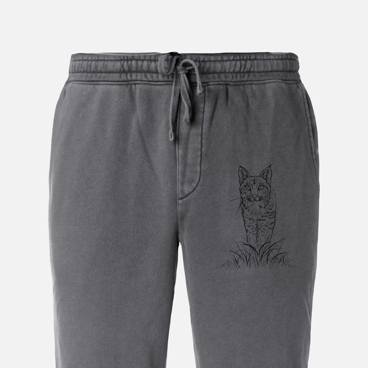 Bobcat - Lynx rufus - Unisex Pigment Dyed Sweatpants