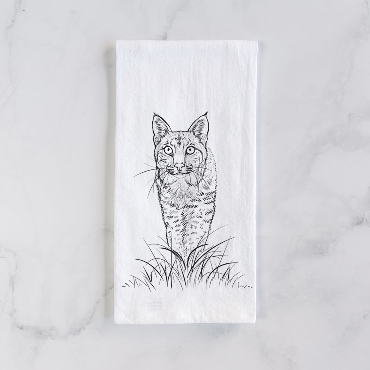 Bobcat - Lynx rufus Tea Towel