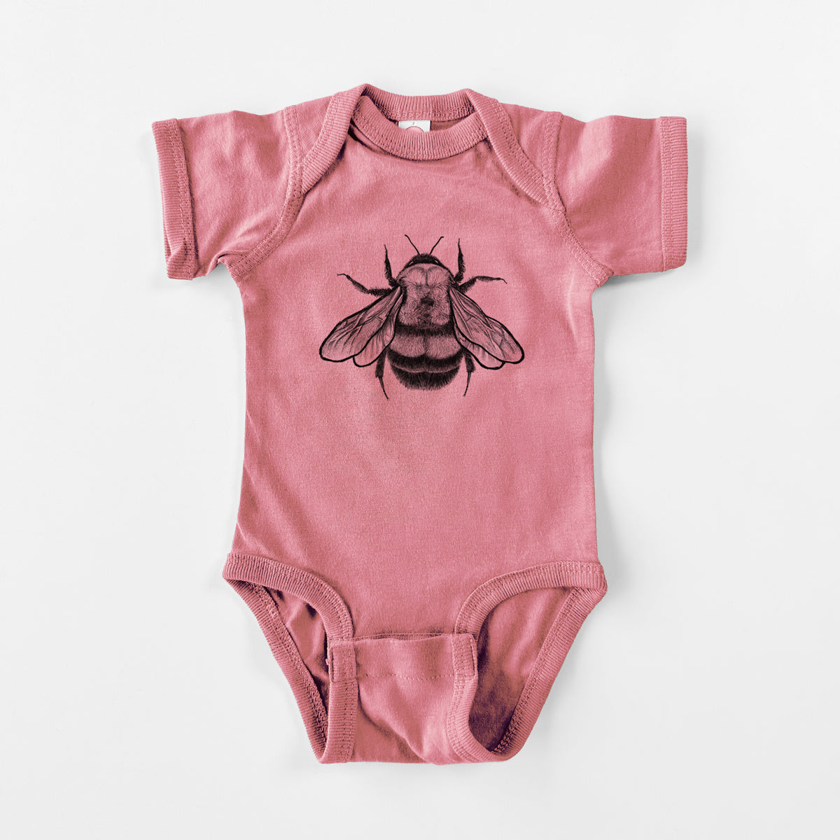 Bombus Affinis - Rusty-Patched Bumble Bee - Baby Fine Jersey Bodysuit