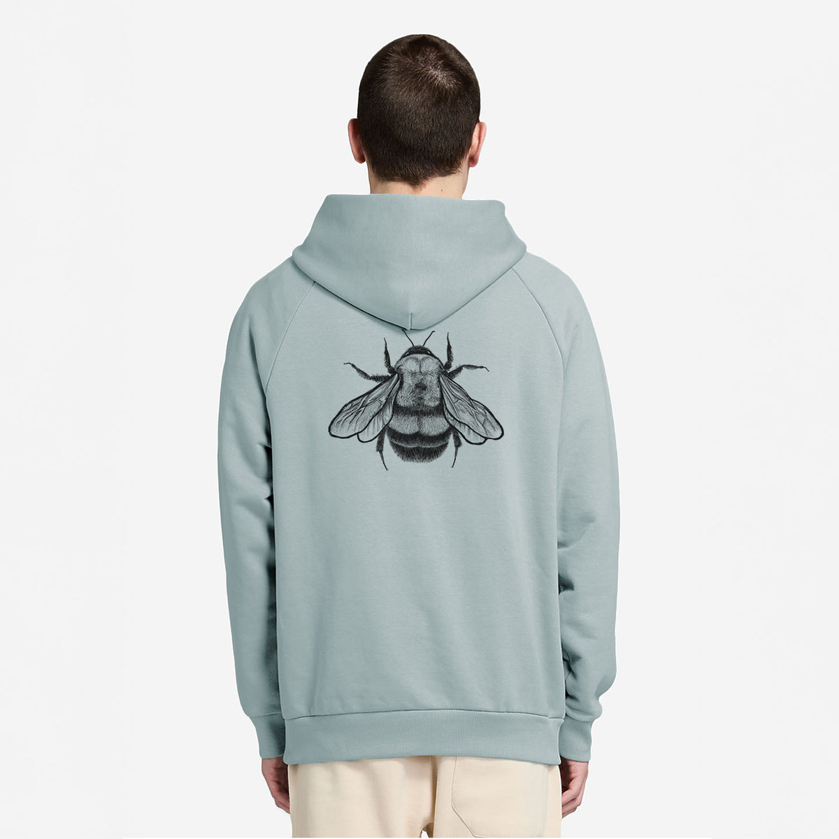 Bombus Affinis - Rusty-Patched Bumble Bee - UltraLuxe Heavyweight French Terry Hoodie