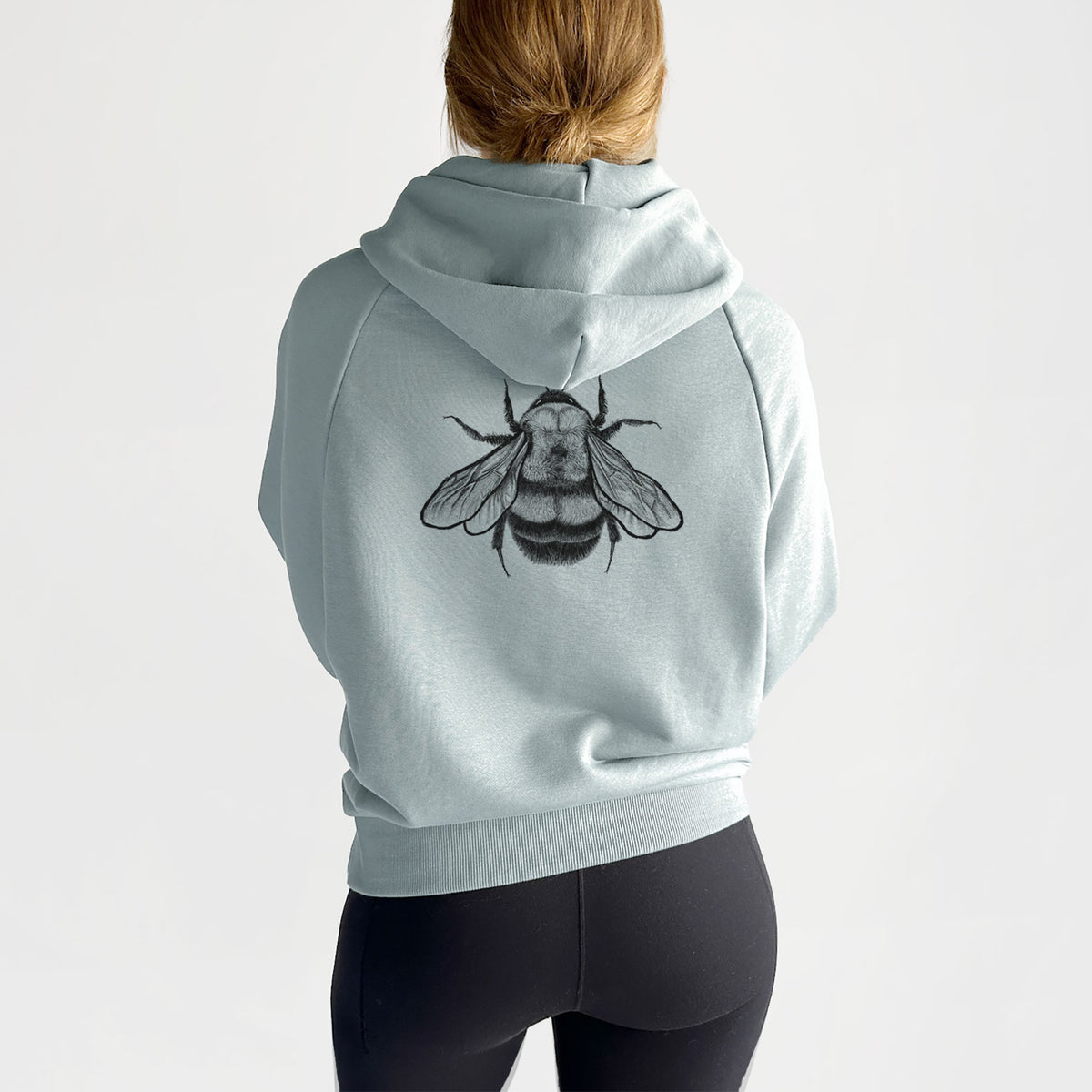 Bombus Affinis - Rusty-Patched Bumble Bee - UltraLuxe Heavyweight French Terry Hoodie