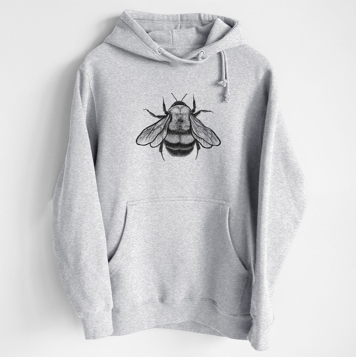 Bombus Affinis - Rusty-Patched Bumble Bee - Heavyweight Fleece Hoodie
