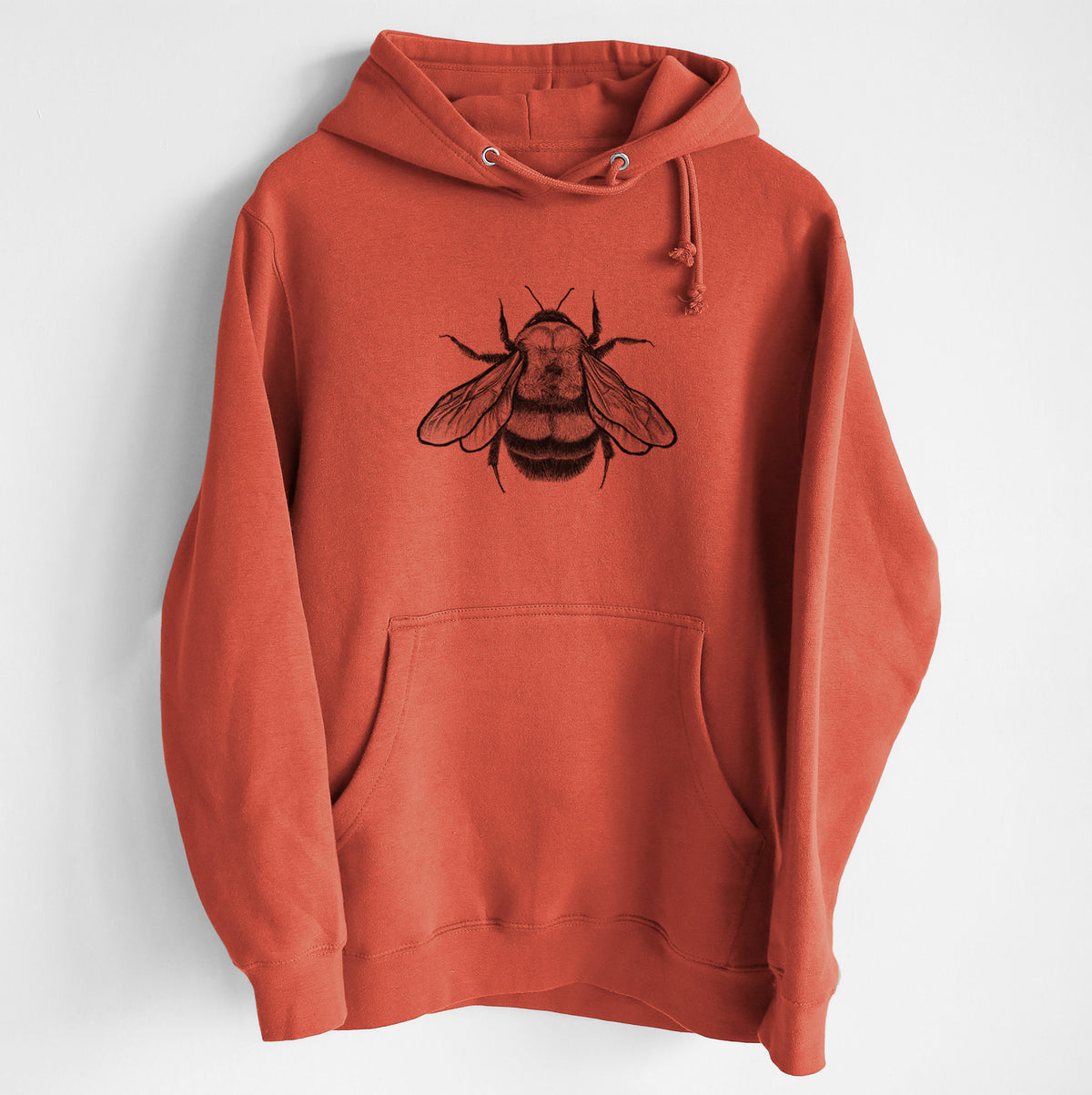 Bombus Affinis - Rusty-Patched Bumble Bee - Heavyweight Fleece Hoodie
