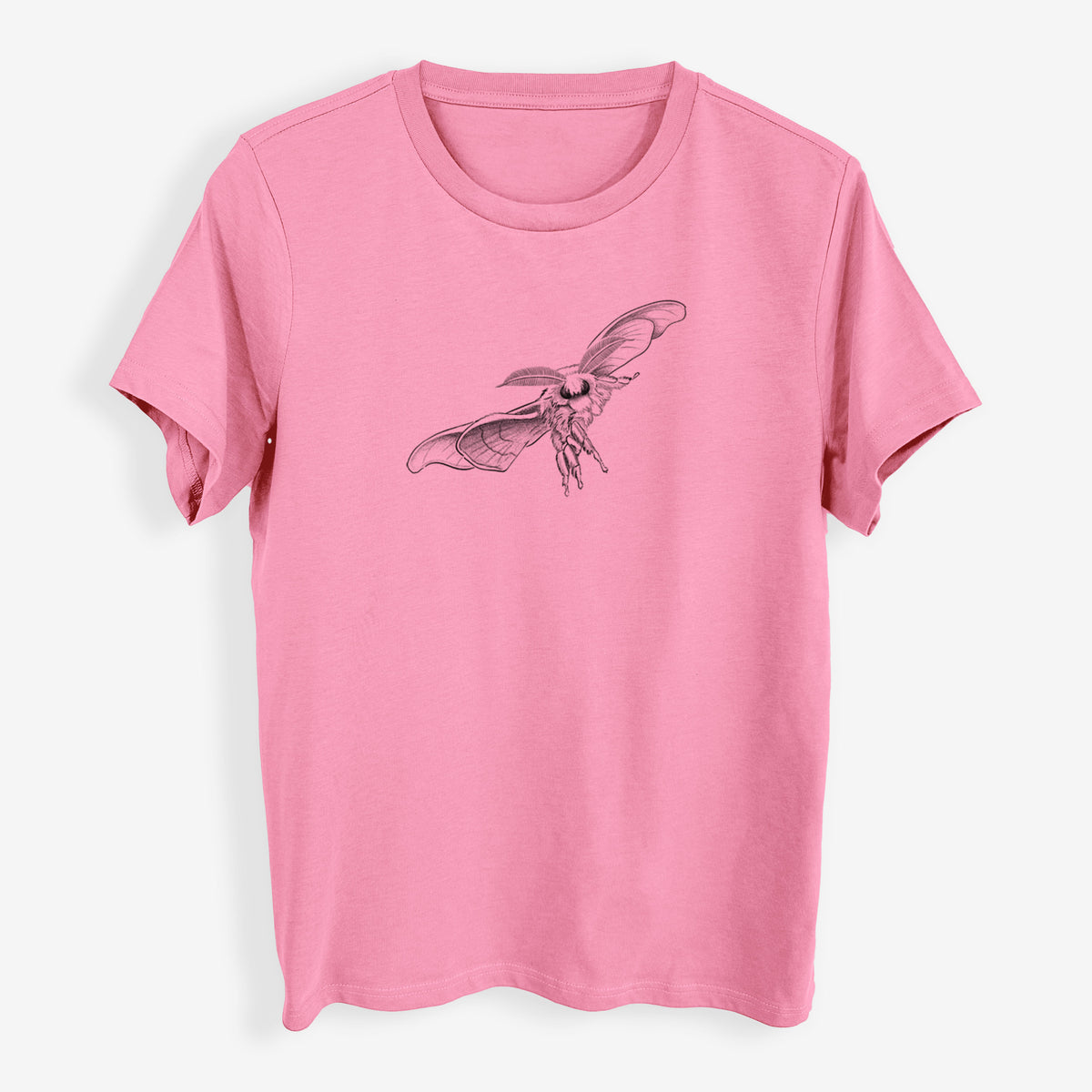 Domestic Silk Moth - Bombyx mori - Womens Everyday Maple Tee