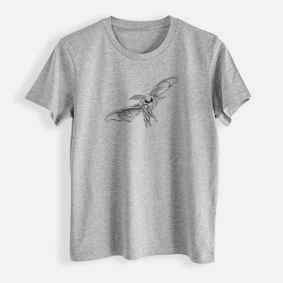 Domestic Silk Moth - Bombyx mori - Womens Everyday Maple Tee