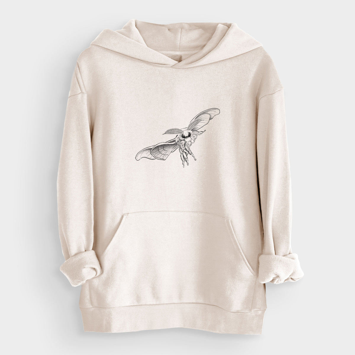 Domestic Silk Moth - Bombyx mori  - Bodega Midweight Hoodie