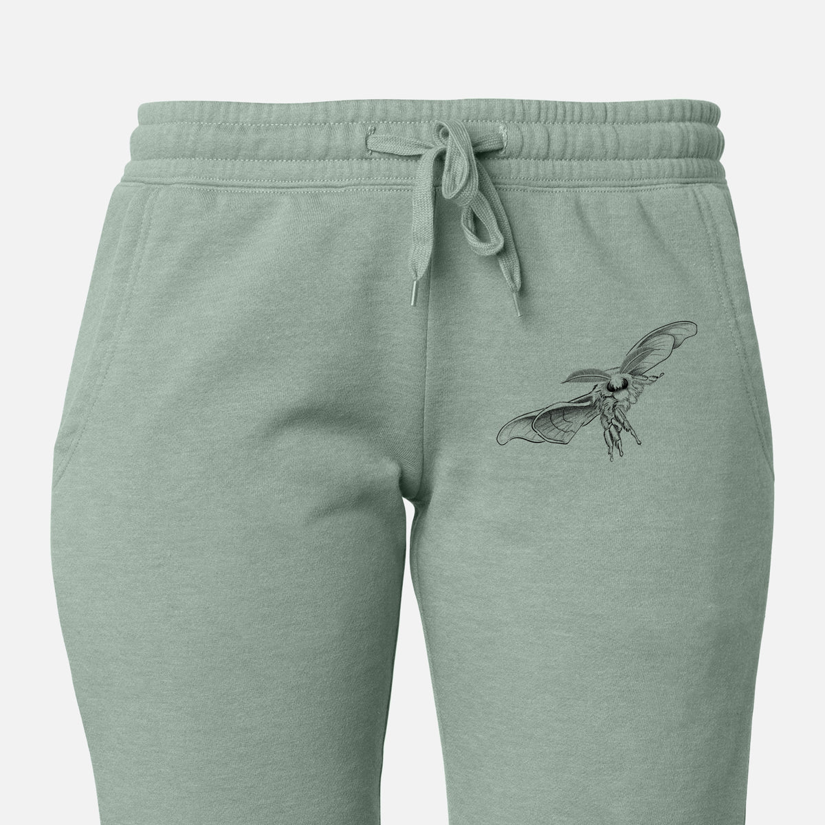 Domestic Silk Moth - Bombyx mori - Women&#39;s Cali Wave Jogger Sweatpants