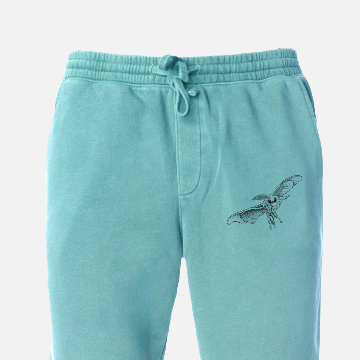 Domestic Silk Moth - Bombyx mori - Unisex Pigment Dyed Sweatpants