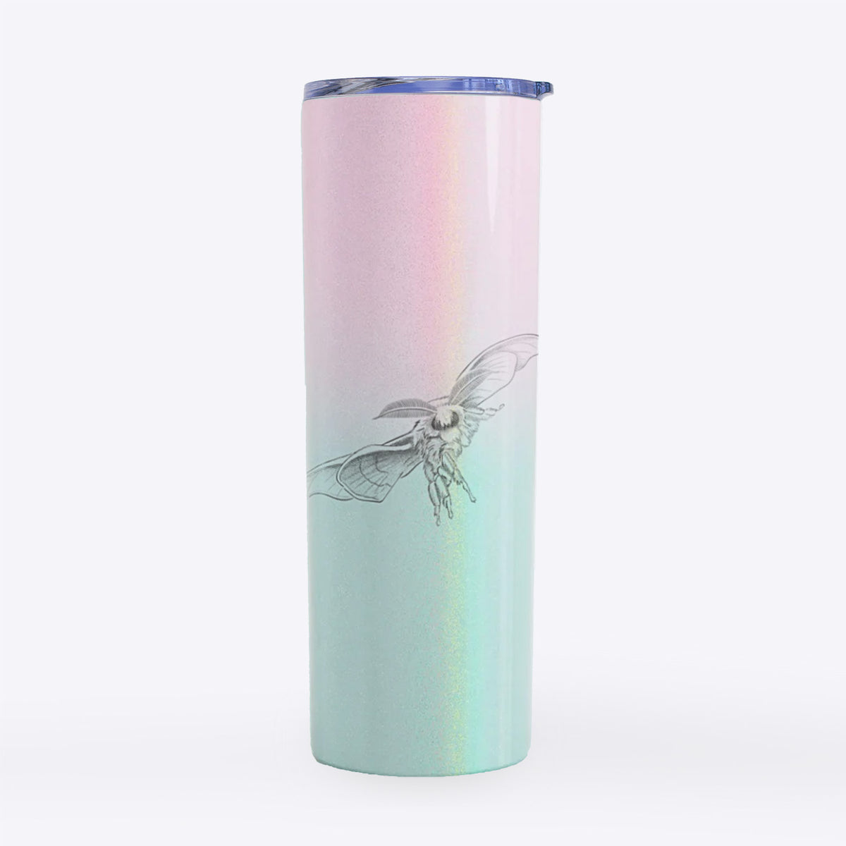 Domestic Silk Moth - Bombyx mori - 20oz Skinny Tumbler