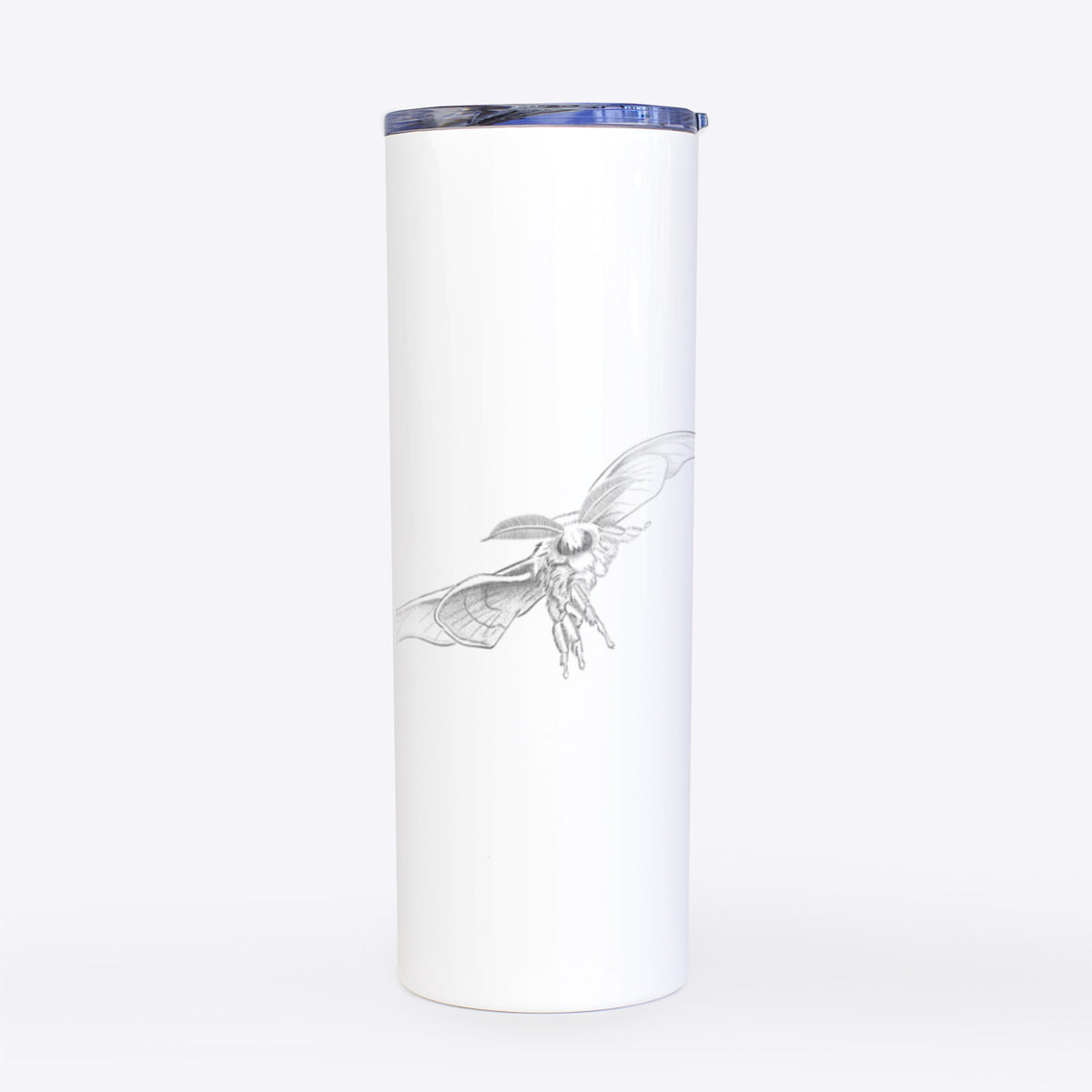 Domestic Silk Moth - Bombyx mori - 20oz Skinny Tumbler