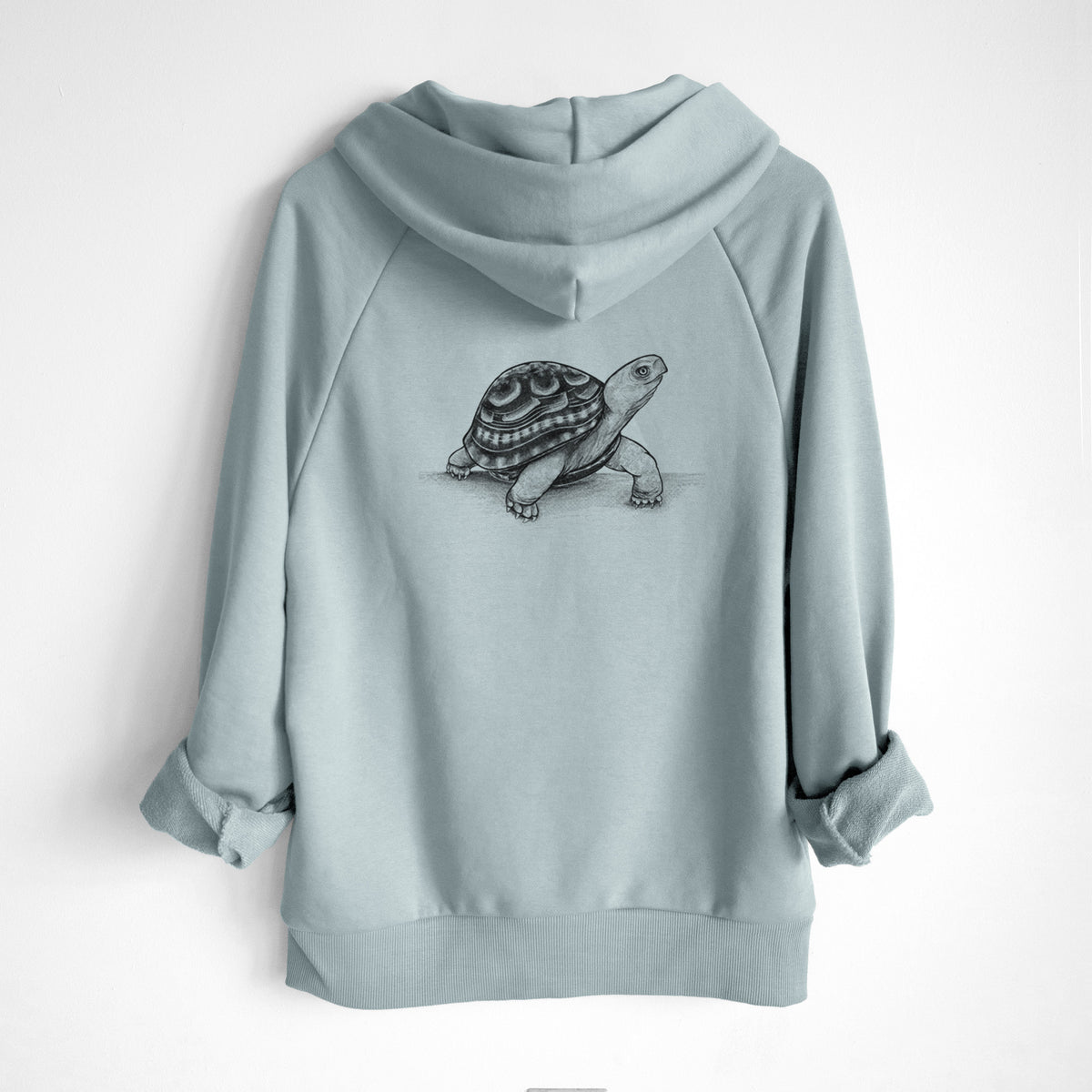 Common Box Turtle - Terrapene carolina - UltraLuxe Heavyweight French Terry Hoodie
