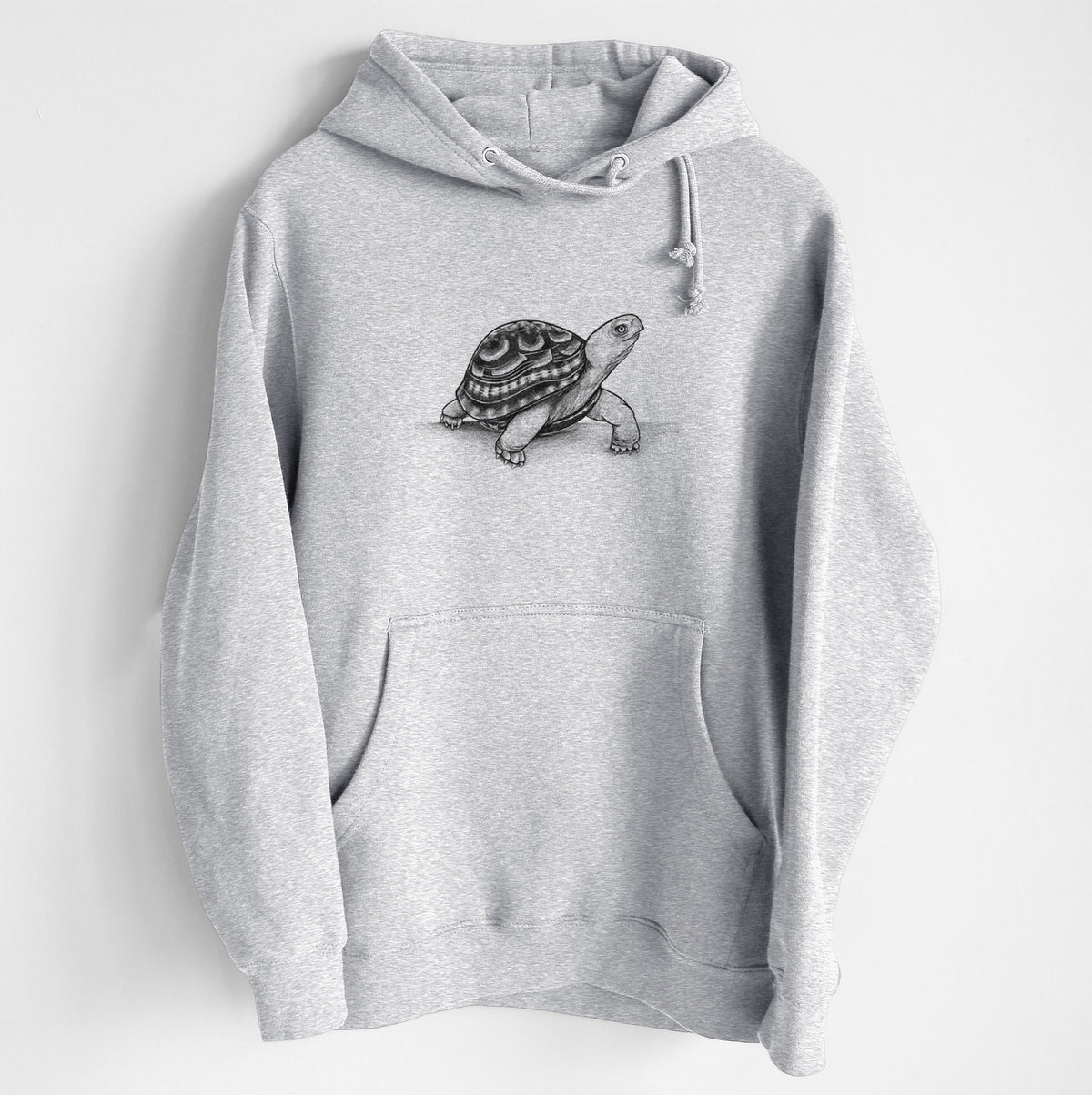 Common Box Turtle - Terrapene carolina - Heavyweight Fleece Hoodie