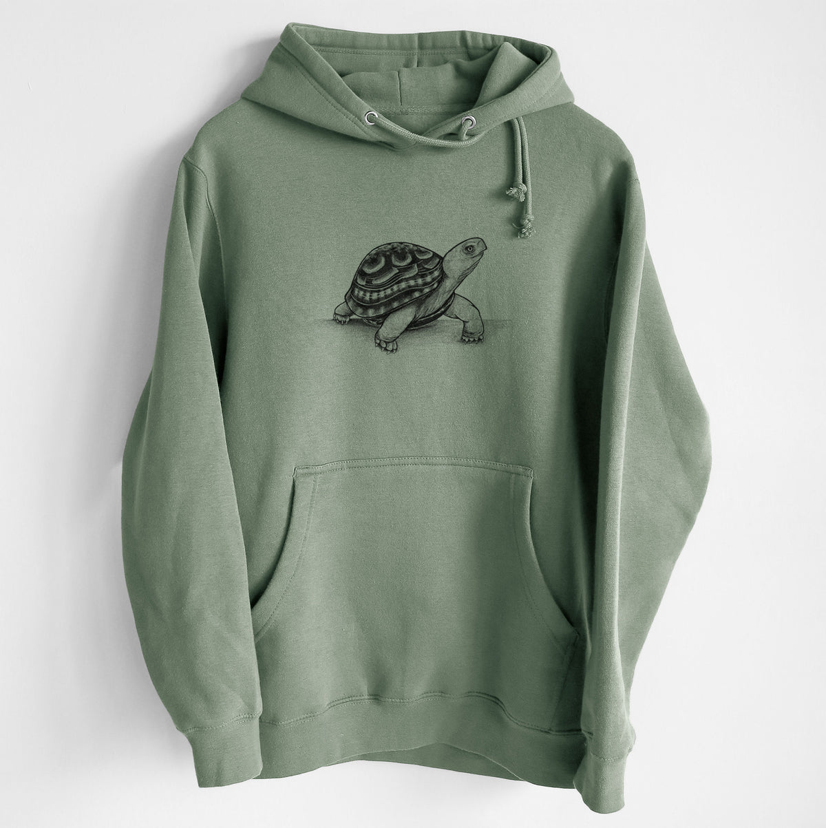 Common Box Turtle - Terrapene carolina - Heavyweight Fleece Hoodie