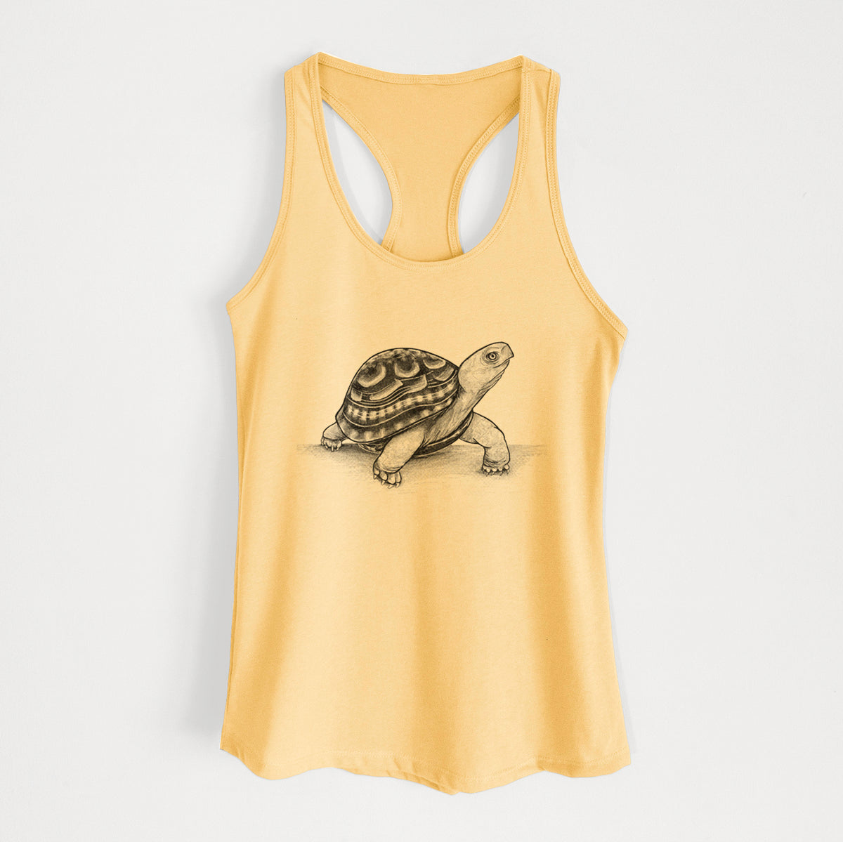 Common Box Turtle - Terrapene carolina - Women&#39;s Racerback Tanktop