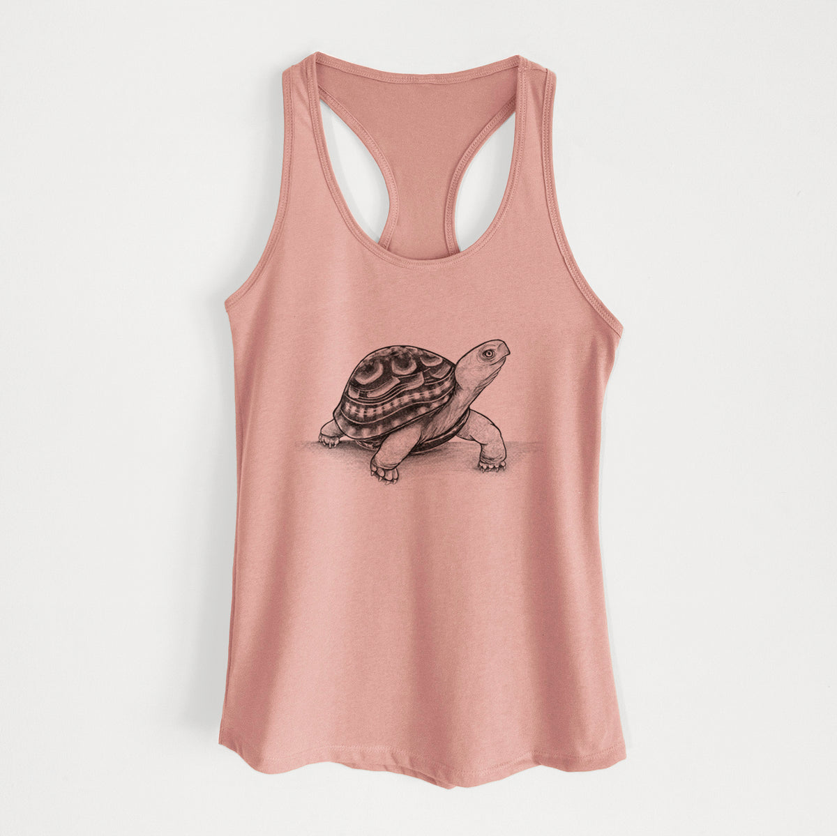 Common Box Turtle - Terrapene carolina - Women&#39;s Racerback Tanktop