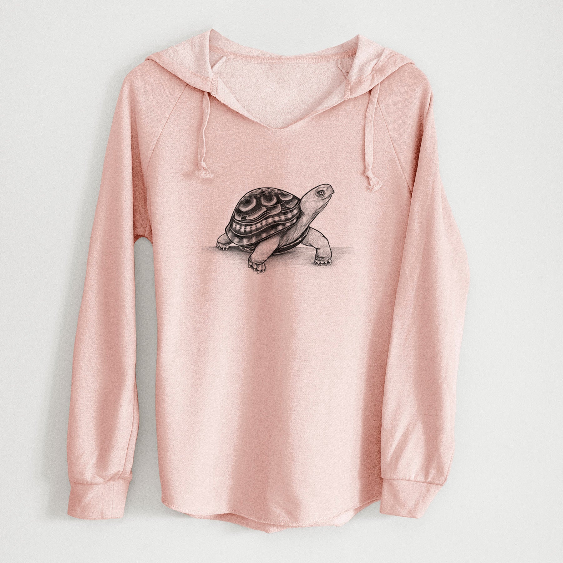 Common Box Turtle - Terrapene carolina - Cali Wave Hooded Sweatshirt