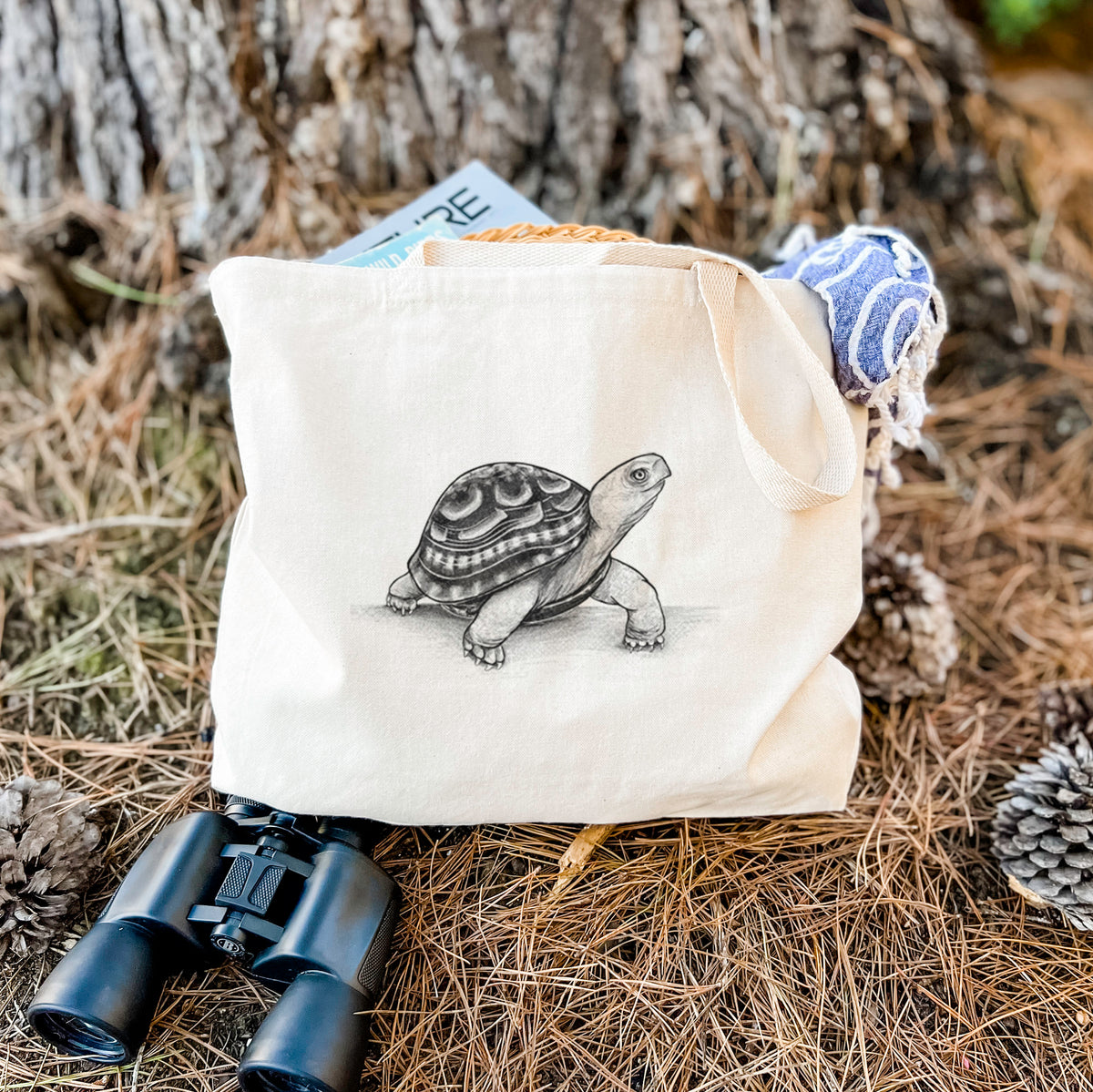 Common Box Turtle - Terrapene carolina - Tote Bag