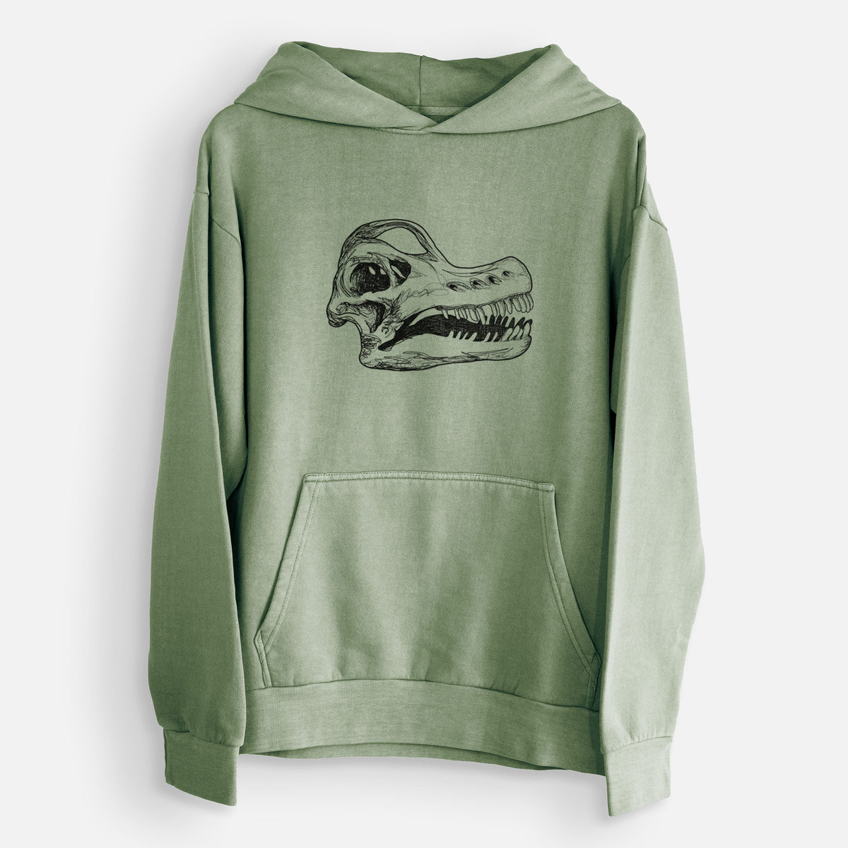 Brachiosaurus Skull  - Urban Heavyweight Hoodie