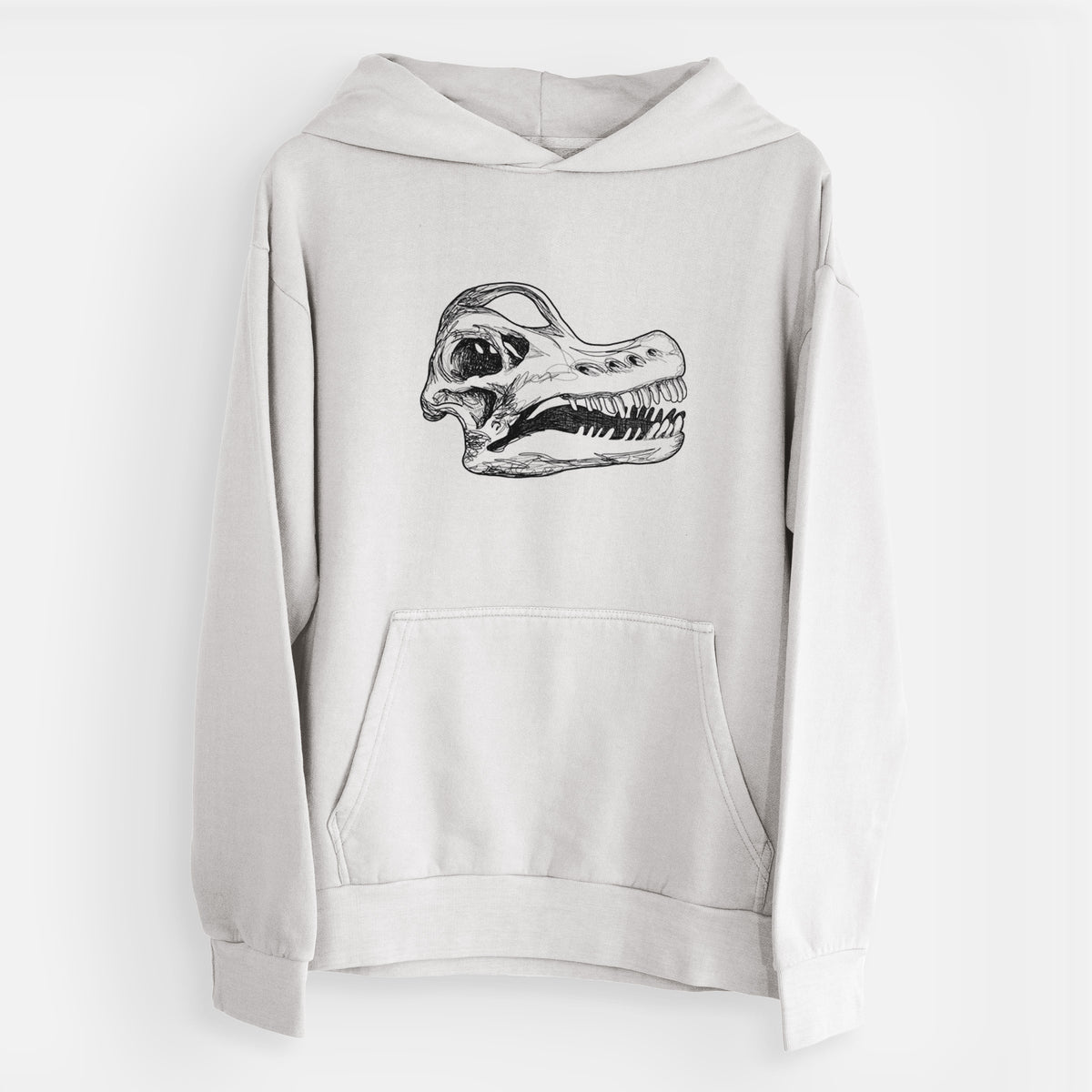 Brachiosaurus Skull  - Urban Heavyweight Hoodie